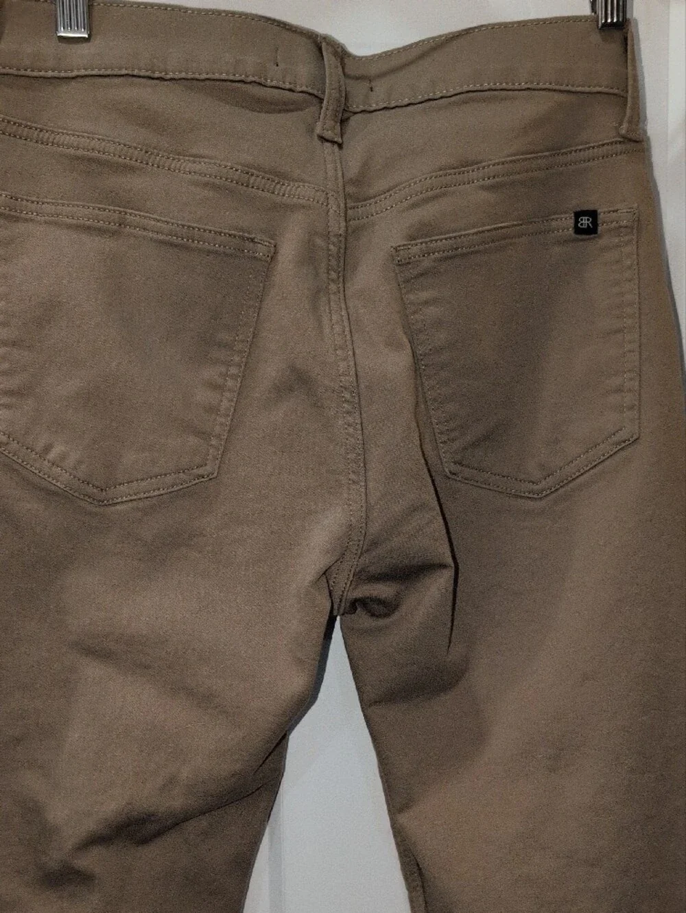 Banana Republic Beige Slim Straight Jeans